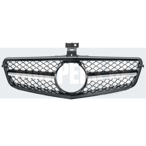 Grill Hoogglans Zwart Radiatorgrille met Chroom AMG Look Mer, Auto-onderdelen, Overige Auto-onderdelen, Gebruikt, 6 maanden garantie