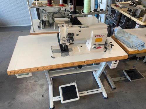 Industriele naaimachine dubbel naald 9,5mm 3voudig transport, Hobby en Vrije tijd, Naaimachines en Toebehoren, Naaimachine, Brother