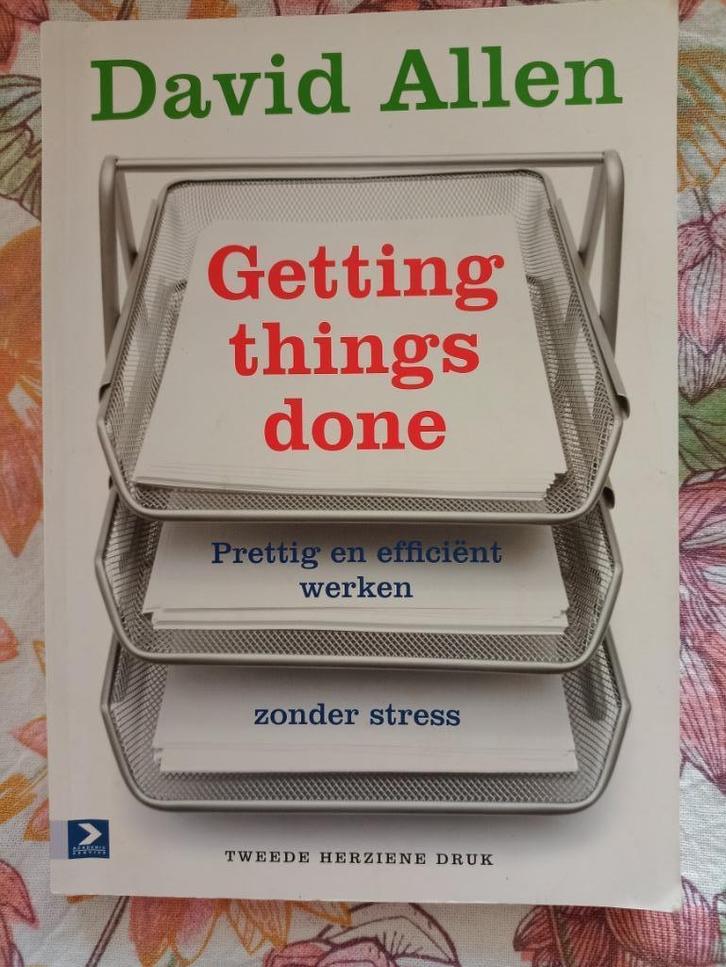 getting things done, Boeken, Psychologie, Zo goed als nieuw, Ophalen of Verzenden