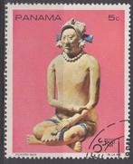PANAMA - Mayaanse figuur, Ophalen of Verzenden, Gestempeld