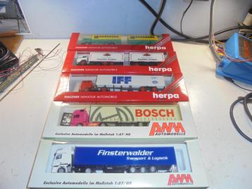 herpa AWM vrachtwagens HO beschikbaar voor biedingen