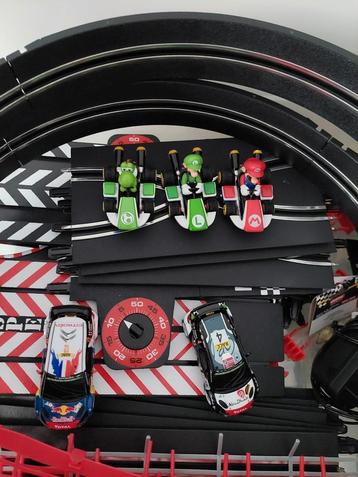 Carrera go met vele extra's en 5 voertuigen beschikbaar voor biedingen