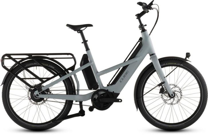 Cube LONGTAIL HYBRID COMFORT FAMILY 800, Fietsen en Brommers, Fietsen | Bakfietsen, Nieuw, Overige merken, 2 kinderen, Elektrisch