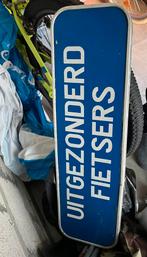 Verkeersbord uitgezonderd fietsers, Verzamelen, Ophalen of Verzenden