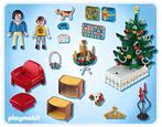 Playmobil 4892 - salon avec sapin de Noël lumineux, Enlèvement, Utilisé, Ensemble complet