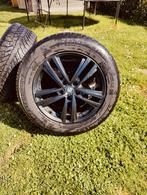 Jantes Seat noires 17" pneus hiver Semperit 215/65 R17, Auto-onderdelen, Banden en Velgen, Ophalen, Banden en Velgen, 17 inch