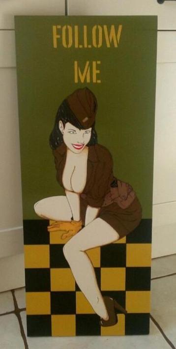 US AIR FORCE WW2: FOLLOW ME decoratief paneel beschikbaar voor biedingen