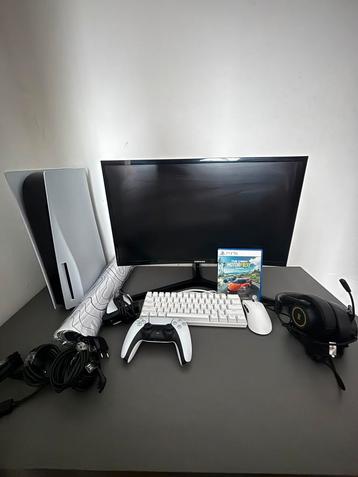 SETUP PS5 COMPLET (PS5, ECRAN, ACCESOIRES), Enlèvement, Neuf