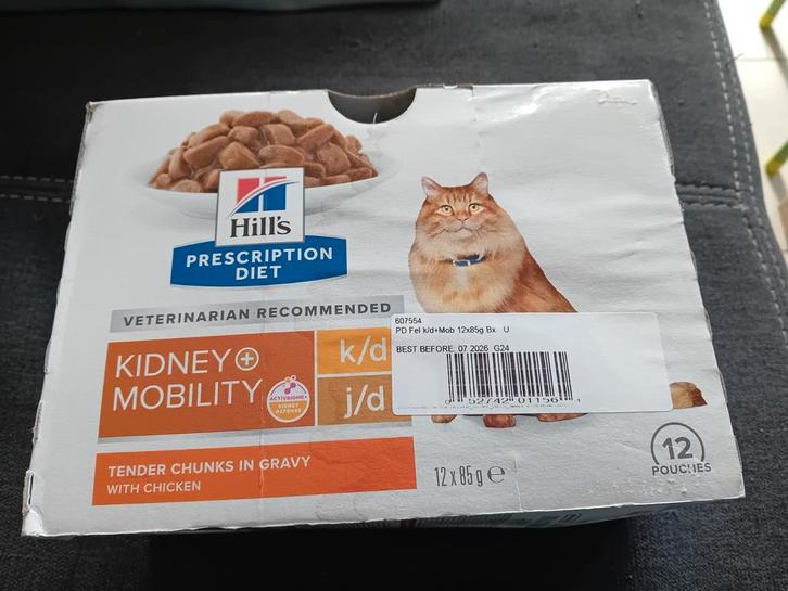 Dieetvoer met kip voor katten met nierproblemen, Dieren en Toebehoren, Dierenvoeding, Kat, Ophalen