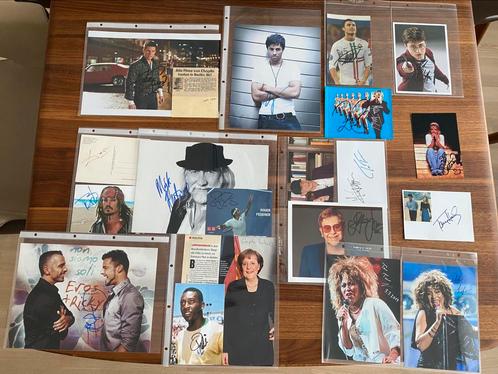 Originele autogrammen/handtekeningen, Verzamelen, Foto's en Prenten, Zo goed als nieuw, Verzenden