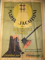 1926 affiche film Beatrice Cenci poster cinema silent movie, Ophalen of Verzenden, Film, Poster