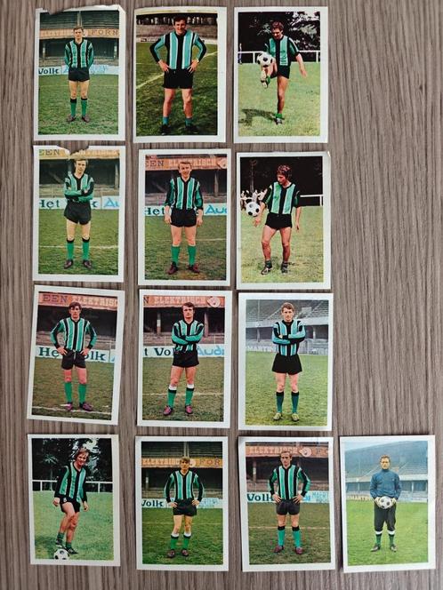 Vanderhout 1971-1972 Cercle Brugge 13x, Verzamelen, Sportartikelen en Voetbal, Gebruikt, Poster, Plaatje of Sticker, Ophalen of Verzenden