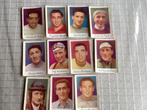 11 prenten chromos wielrenners De Beukelaar reeks Iii uit 19, Verzamelen, Ophalen of Verzenden, Gebruikt