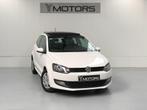 VW POLO 1.2i TOIT OUVRANT PANORAMIQUE CLIM GARANTIE 1 AN, Stof, Zwart, 1198 cc, Wit