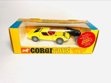 ② Corgi Toys Lamborghini P400 GT Miura Fighting Bull — Voitures