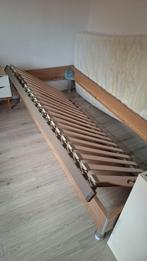 eenpersoonsbed + lattenbodem, Huis en Inrichting, Slaapkamer | Bedden, Ophalen, Gebruikt, 90 cm, Eenpersoons