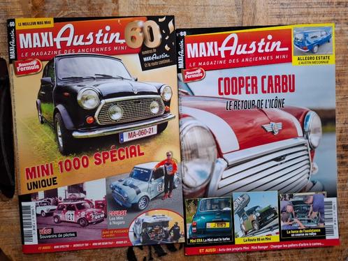 Magazines MAXI AUSTIN Mini Cooper # 60 + 68 ETAT 100% NEUF !, Boeken, Auto's | Folders en Tijdschriften, Nieuw, Overige merken