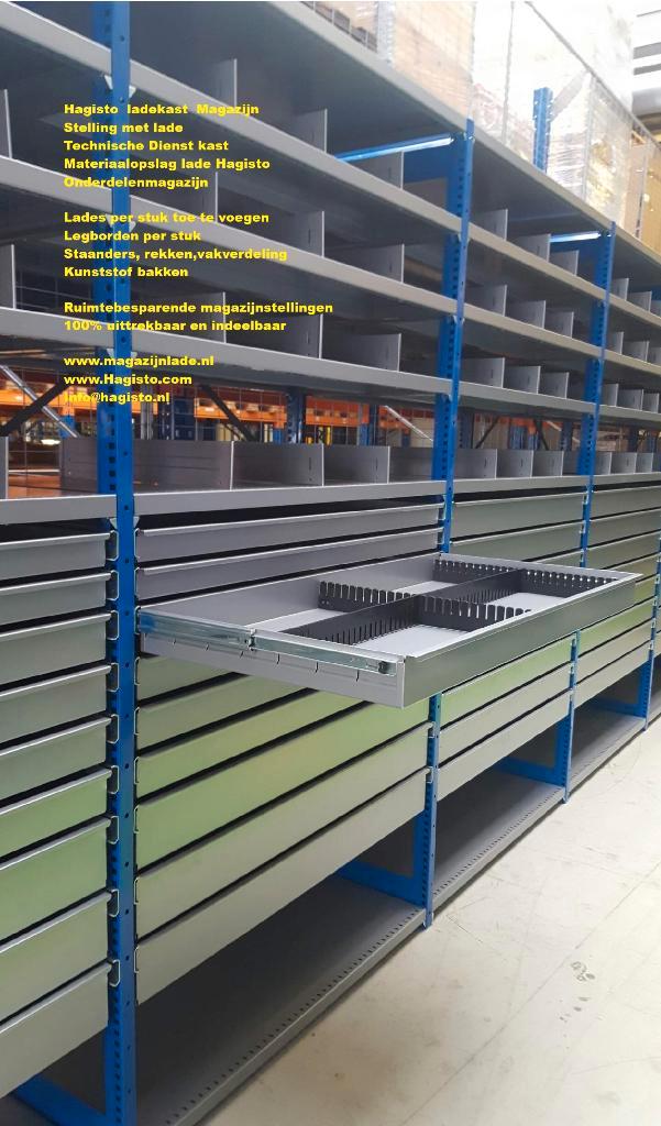 Ladekast met stelling magazijn, Articles professionnels, Articles professionnels Autre, Envoi