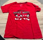 Rode t-shirt Mickey Mouse (maat 34/36), Kleding | Dames, Maat 34 (XS) of kleiner, Ophalen of Verzenden, Zo goed als nieuw, Korte mouw