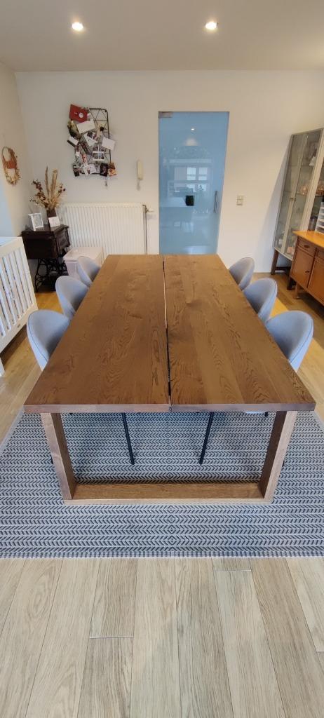 IKEA MÖRBYLÅNGA / Eettafel / 220x100 cm, Maison & Meubles, Tables | Tables à manger, Comme neuf, 100 à 150 cm, 200 cm ou plus