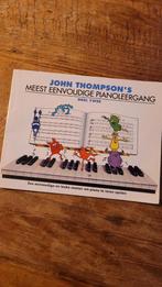 John Thompson's Meest Eenvoudige Pianoleergang deel 2, Hobby en Vrije tijd, Borduren en Borduurmachines, Ophalen of Verzenden