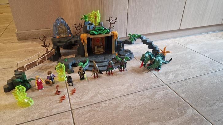 playmobil 3841 - drakentempel, Kinderen en Baby's, Speelgoed | Playmobil, Zo goed als nieuw, Complete set, Ophalen of Verzenden