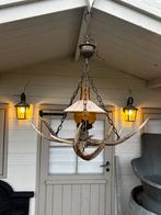 Gewei luster, Ophalen