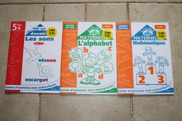 3 Cahiers "Aide aux Devoirs" (5 à 6 ans)