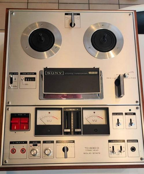 Sony TC-630D - 3 head deck, Audio, Tv en Foto, Bandrecorder, Bandrecorder, Met banden, Ophalen