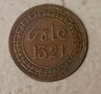 munt Marokko 5 mazumas 1903 muntteken Parijs, Postzegels en Munten, Verzenden