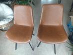 HYGUM cognax draaistoel (2X), Huis en Inrichting, Stoelen, Ophalen, Twee, Bruin, Hout
