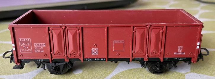 1835. SNCF H0 Märklin kiepwagen., Hobby en Vrije tijd, Modeltreinen | H0, Gebruikt, Wagon, Märklin, Ophalen