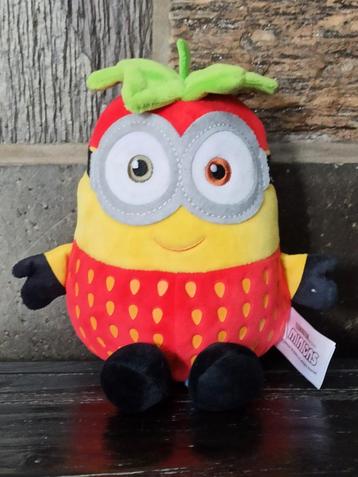 Minions illumination Aardbei knuffel, Kinderen en Baby's, Speelgoed | Knuffels en Pluche, Ophalen of Verzenden, Zo goed als nieuw