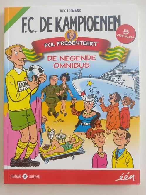 Fc de kampioenen - 5 albums - negende omnibus, Boeken, Stripverhalen, Ophalen of Verzenden