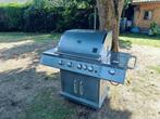 GasBBQ Permasteel – 4 branders + zijbrander + achterbrander, Ophalen, Gebruikt, Overige merken