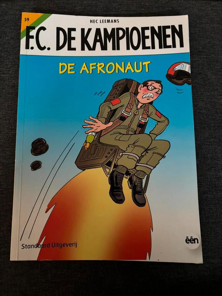 F.C. De Kampioenen strip: 59 De Afronaut, Boeken, Stripverhalen, Gelezen, Eén stripboek, Ophalen of Verzenden