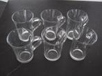 6 theeglazen voor 2 euro in totaal, Verzamelen, Glas en Drinkglazen, Ophalen, Zo goed als nieuw, Overige typen