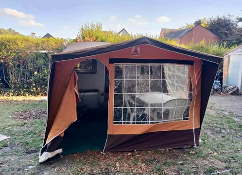 Voortent voor Rapido vouwcaravan, Caravans en Kamperen, Tenten, tot en met 4, Gebruikt, Ophalen
