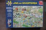 puzzel Jan Van Haasteren boerderijbezoek 1000 st (nr 19063), Verzenden, 500 t/m 1500 stukjes, Gebruikt, Overige typen