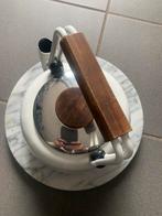 Gemalerde gietijzer kook pan d. 20 cm, Elektronische apparatuur, Fonduesets, Gebruikt, Ophalen of Verzenden