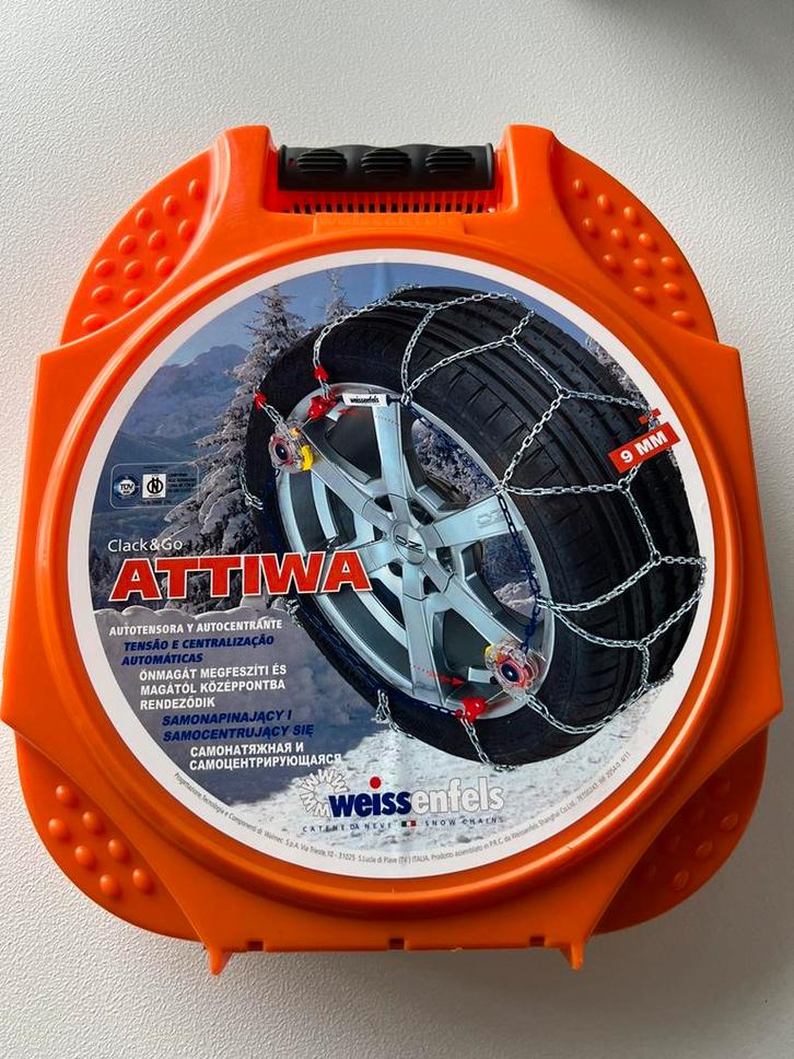 Sneeuwkettingen weissenfels clack&go attiwa M43 9, Auto diversen, Sneeuwkettingen, Nieuw, Ophalen