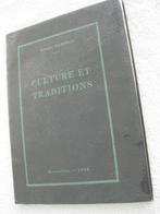 Folklore et traditions – Albert Marinus - EO 1939 – rare, Boeken, Ophalen of Verzenden, Gelezen