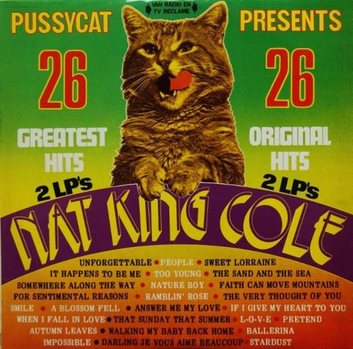 2-LP * Nat King Colle - 26 Original Hits, Cd's en Dvd's, Cd's | Pop, Ophalen of Verzenden