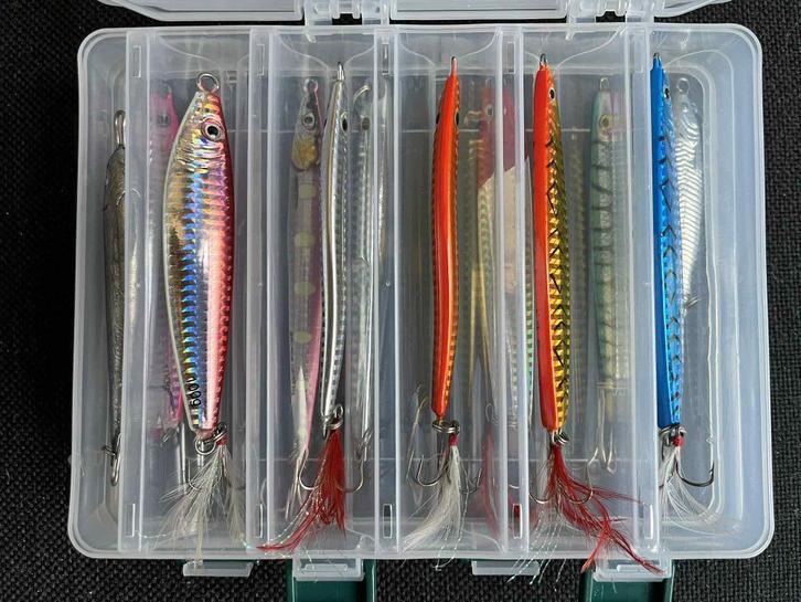 Nombreux leurres de pêche neufs : "coulant" et/ou "plombés"., Watersport en Boten, Hengelsport | Algemeen, Nieuw, Ophalen