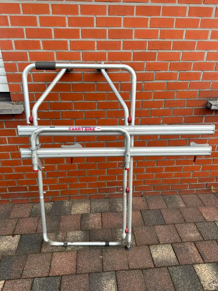 Fietsendrager, Auto diversen, Fietsendragers, Gebruikt, Achterklepdrager, 2 fietsen, Brede banden, Ophalen