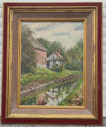 huile sur toile signe c brems beschikbaar voor biedingen