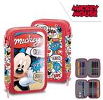 Mickey Mouse Gevulde Etui - 2 laags, Kinderen en Baby's, Speelgoed | Educatief en Creatief, Nieuw, Ophalen of Verzenden