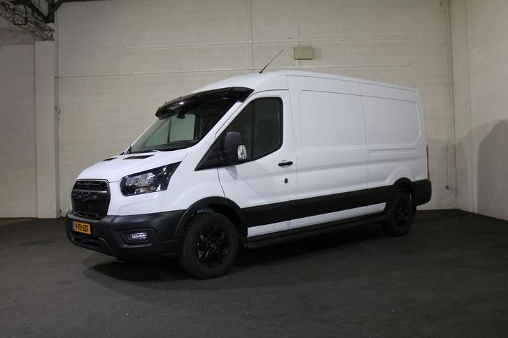 Ford Transit 2.0 TDCI 170pk L3 H2 Automaat Airco Camera 3.5T, Auto's, Bestelwagens en Lichte vracht, ABS, Centrale vergrendeling