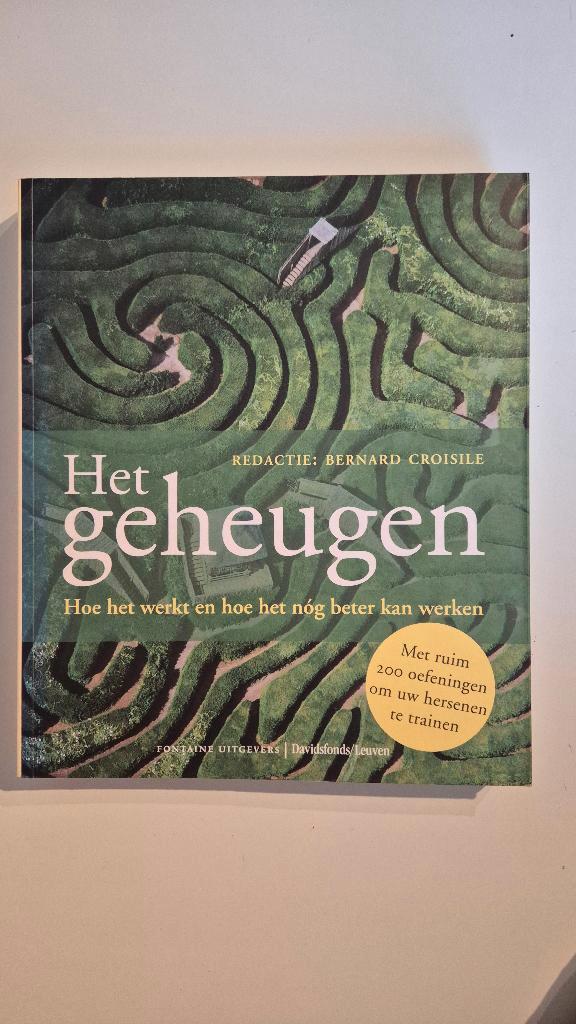 Art. 948 Bernard Croisile - La mémoire, Livres, Science, Comme neuf, Sciences humaines et sociales, Enlèvement ou Envoi