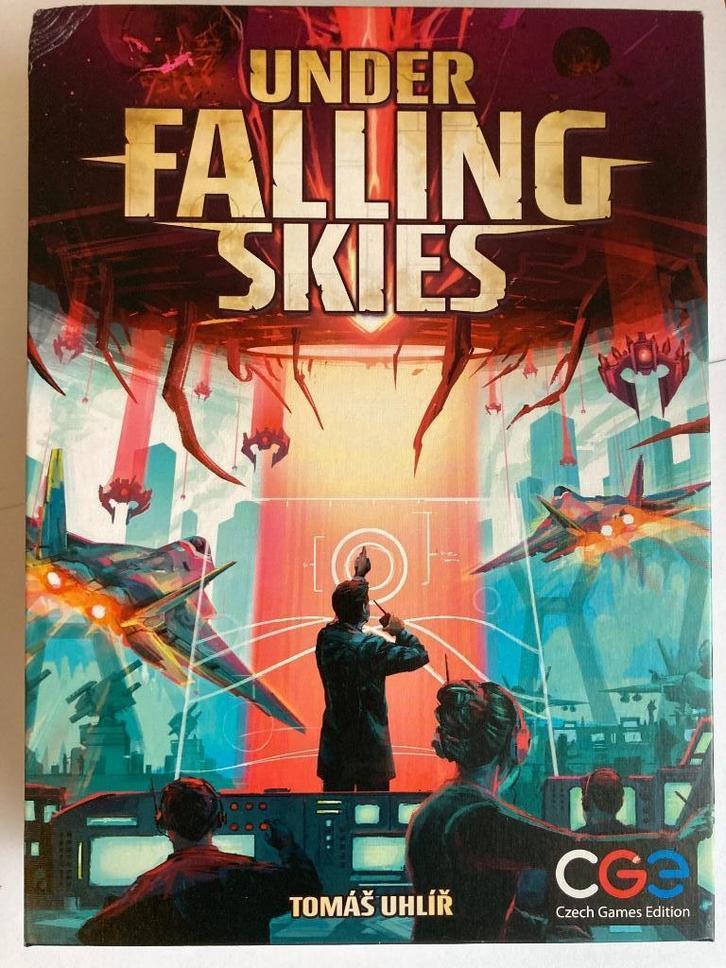 Under Falling Skies, Hobby & Loisirs créatifs, Jeux de société | Jeux de plateau, Utilisé, 1 ou 2 joueurs, Enlèvement ou Envoi